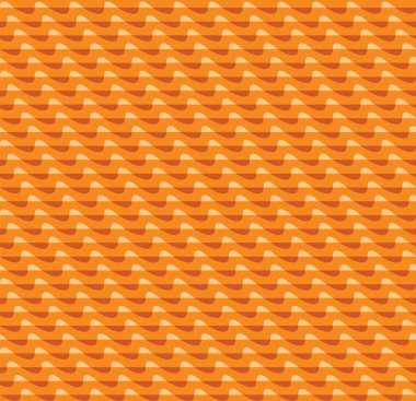 Soyut doku dalga deseni turuncu sorunsuz