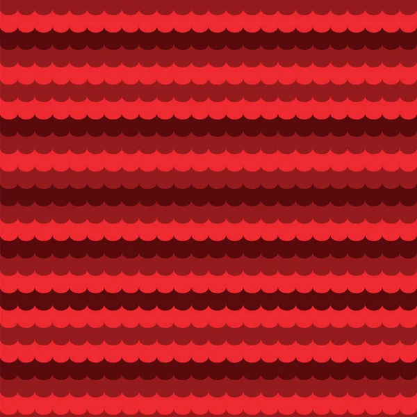 Abstracte textuur Golf 3 eenvoudige rood — Stockvector