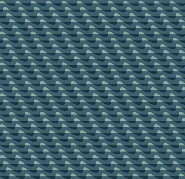Patrón de onda de textura abstracta azul sin costuras — Archivo Imágenes Vectoriales