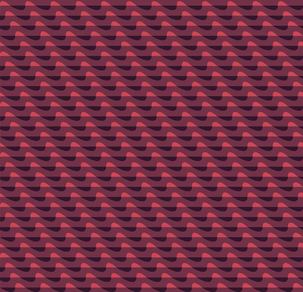 Texture abstraite motif ondulé violet sans couture — Image vectorielle