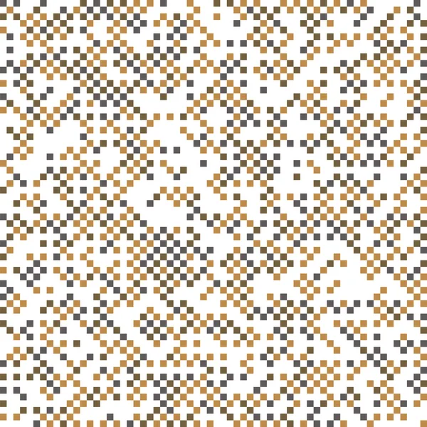 Abstraktní prázdné čtvercové bezešvých textur hnědá — Stockový vektor