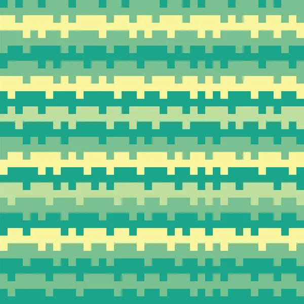 Abstracte textuur spoorwegen gestreepte pixel naadloze achtergrond cyaan — Stockvector