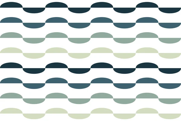 Patrón gráfico semicírculo abstracto onda azul claro — Archivo Imágenes Vectoriales