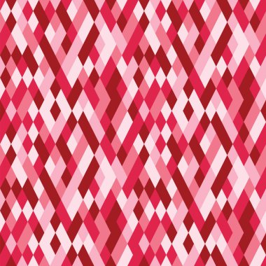 Soyut geometrik elmas model Pembe