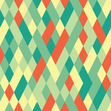 Soyut geometrik elmas bilmece watermelom küçük