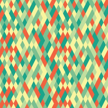 Soyut geometrik elmas desen karpuz