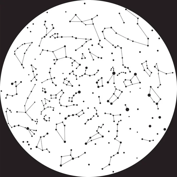 takımyıldızı gökyüzü gece bnw