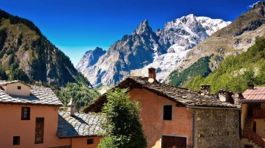 Mont Blanc, Courmayeur, İtalya