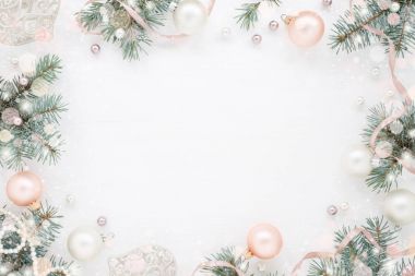 Tatil arka plan, karlı yeni yıl