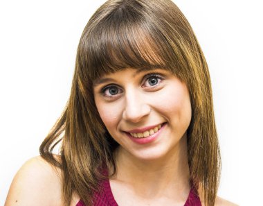 Güzel bir kadının portresi. 