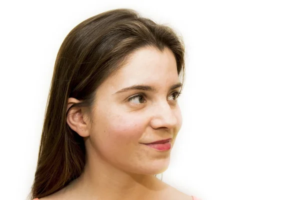 Retrato de una mujer hermosa — Foto de Stock