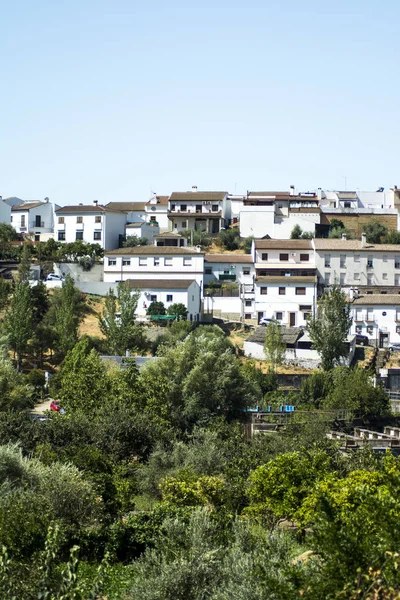 Typowa wioska w Andaluzja, Południowa Hiszpania — Zdjęcie stockowe