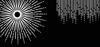 Vektör siyah arka plan