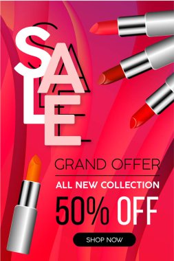 Kopyalama Alanı ile Renkli Sancak Arkaplanı 