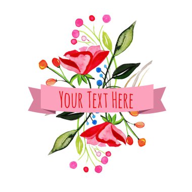 Suluboya Sancak Yıldönümü, doğum günü, düğün ve diğer kutlamalar için çok amaçlı arka plan