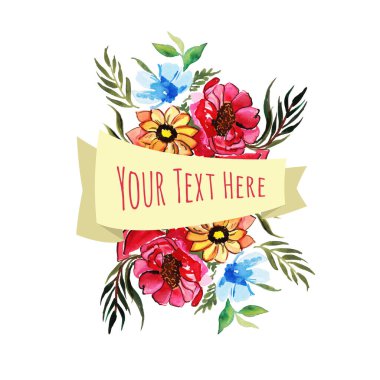 Suluboya Sancak Yıldönümü, doğum günü, düğün ve diğer kutlamalar için çok amaçlı arka plan