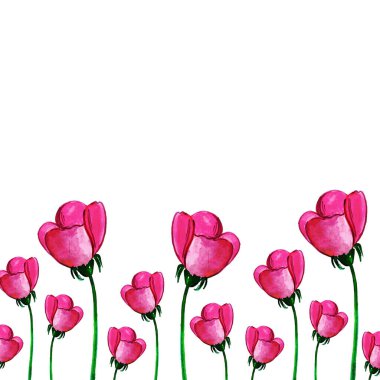 Suluboya Çerçeve Yıldönümü, doğum günü, düğün ve diğer kutlamalar için çok amaçlı arkaplan