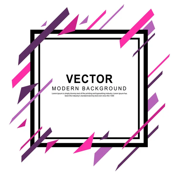 Moderne Banner Vektor Illustration — Stockvektor