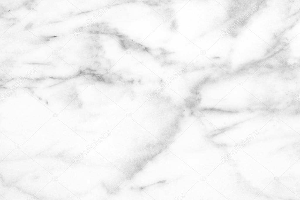 White Carrara Marble natural light surface for bathroom or kitch