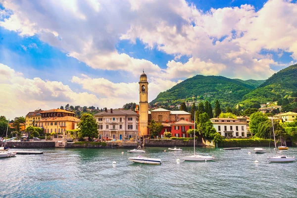 Cernobbio città, lago di Como provincia paesaggio. Italia, Europa . — Foto Stock