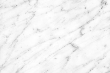 Beyaz Carrara mermer banyo veya kitch'deki doğal ışık yüzey