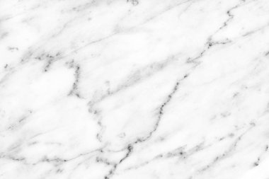 Beyaz Carrara mermer banyo veya kitch'deki doğal ışık yüzey