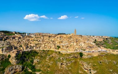 Matera antik kenti ben sassi, unesco sitesi landmark. Basilicata, ben