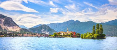 Isola dei Pescatori, Maggiore Gölü 'ndeki balıkçı adası, Borromea