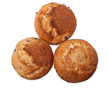 Beyaz arka plan üzerinde izole meyve kek