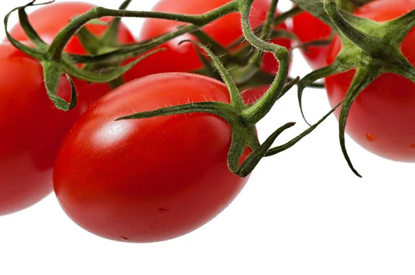 Kirschtomate isoliert auf weißem Hintergrund. — Stockfoto