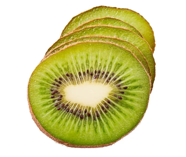 Kiwi isolado em fundo branco, alimentos, frutas . — Fotografia de Stock