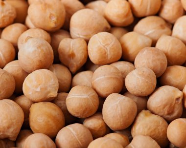 Bezelye nohut arka plan, diyet gıda.