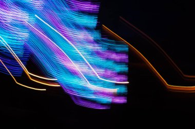 Güzel ışık efektleri, gece lambası..