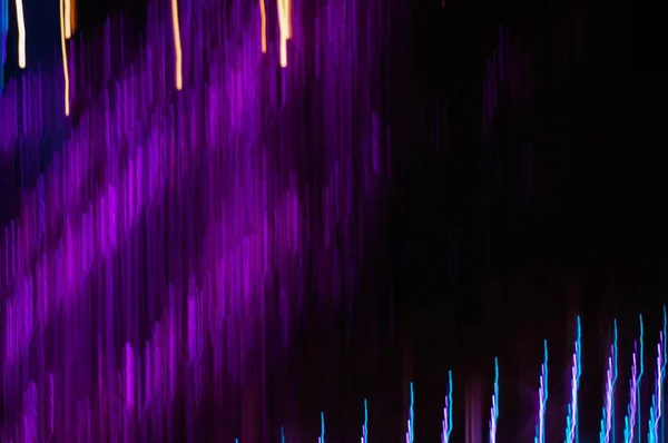 Schöne Lichteffekte Illustration Nachtlicht — Stockfoto
