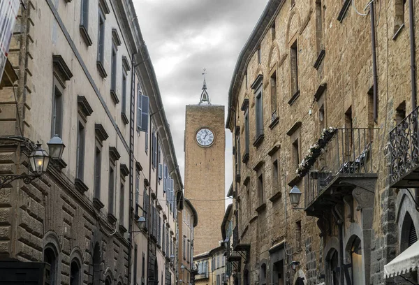 Ancienne Tour Lande Orvieto Italie — Photo