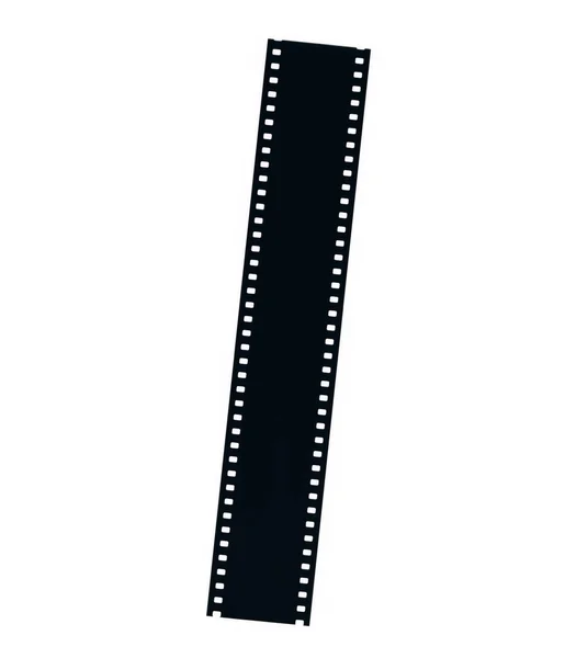 Film Strip Geïsoleerd Witte Achtergrond — Stockfoto