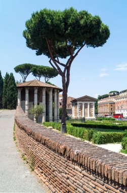 Vesta Tapınağı (Herkül kazananı) forum binası, Roma, İtalya