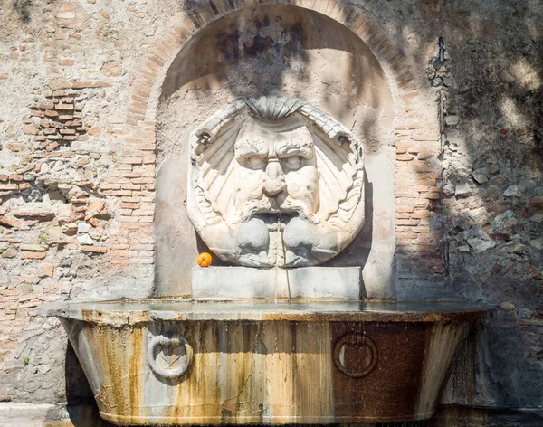 Prachtige Fontein Oranje Tuinen Rome Italië Deze Prachtige Fontein Van — Stockfoto