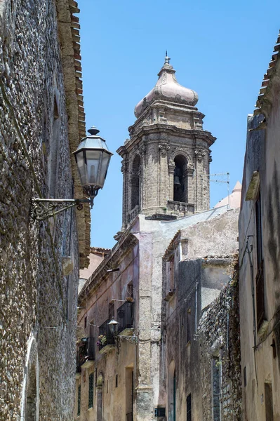 Εκκλησία Του San Giuliano Στην Πόλη Erice Στην Επαρχία Trapani — Φωτογραφία Αρχείου