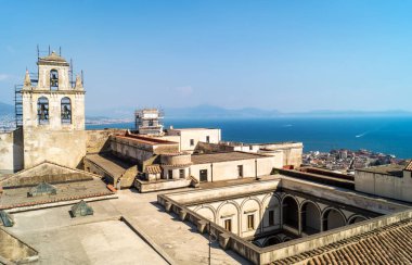 Napoli, İtalya Certosa di San Martino görünümünü