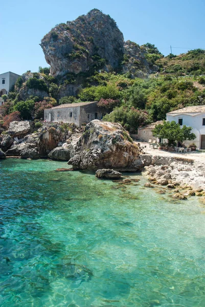 Faraglioni Tonnara Scopello Sicilia Italia Europa — Foto de Stock