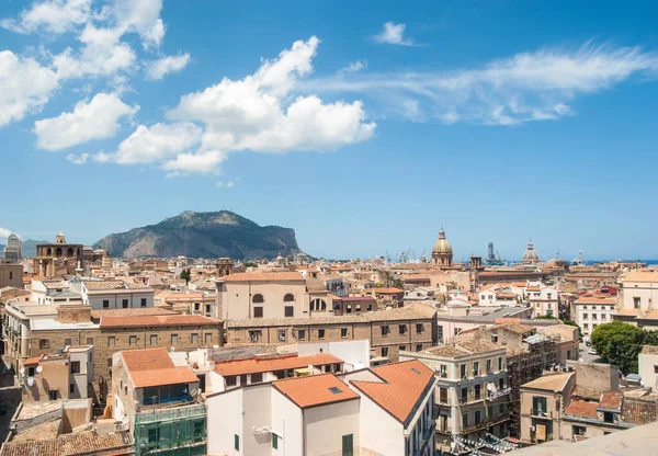 Vista Ciudad Desde Arriba Palermo Sicilia Italia — Foto de Stock