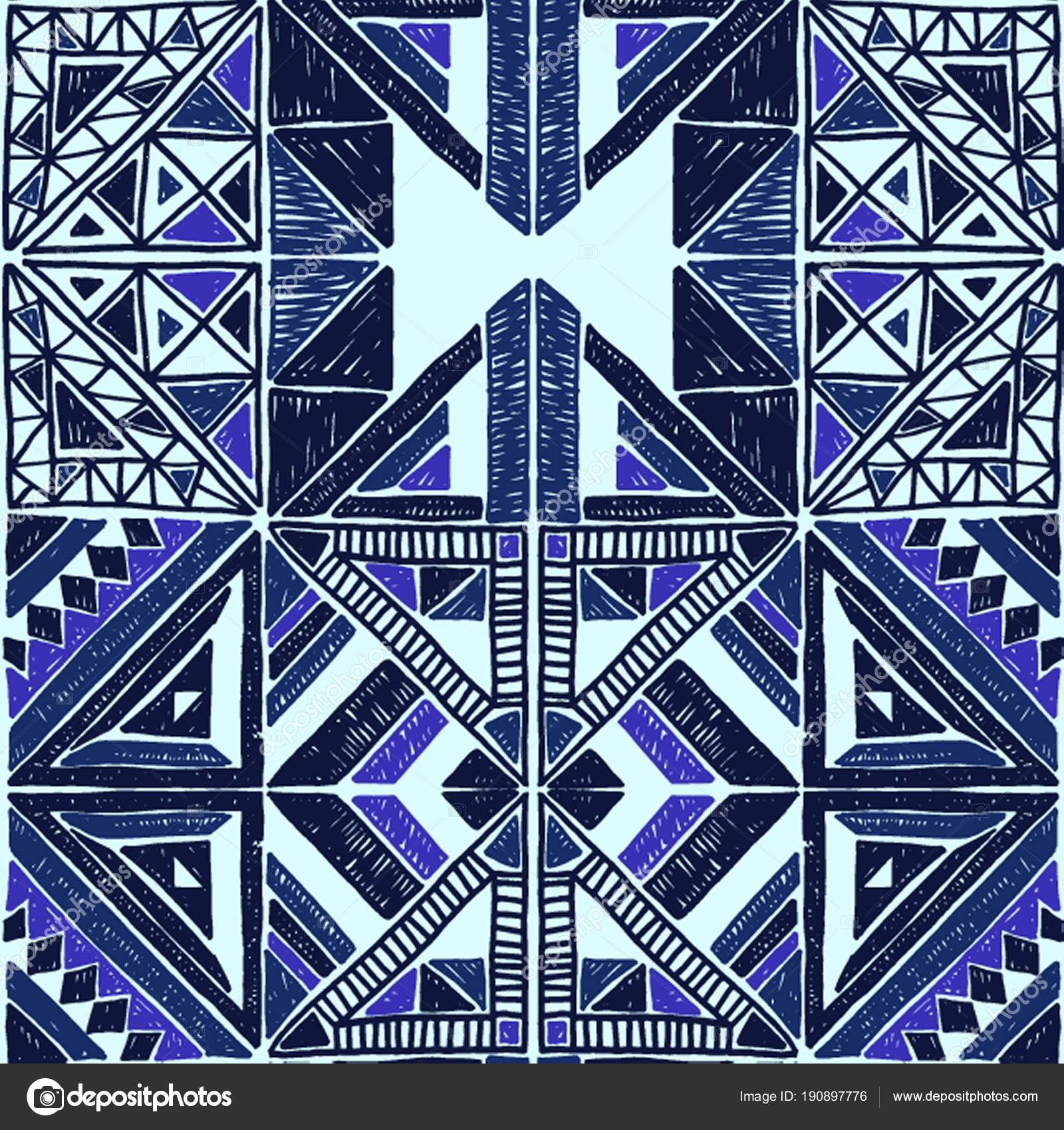 Nahtloses Afrikanisches Muster Ethnische Ornamente Auf Dem Teppich Aztekischen Stil Figurenstickerei Indische Mexikanische Volkstumliche Muster Vektorgrafik Lizenzfreie Grafiken C Bsking 190897776 Depositphotos