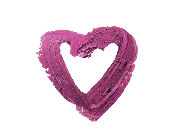 Smashed pink heart shaped — Stock Photo, Image