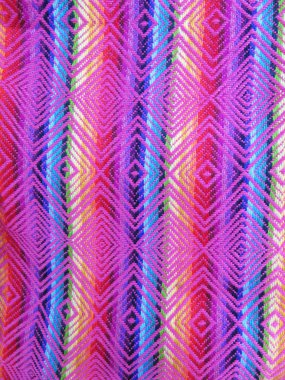 Perulu el yapımı yün kumaş