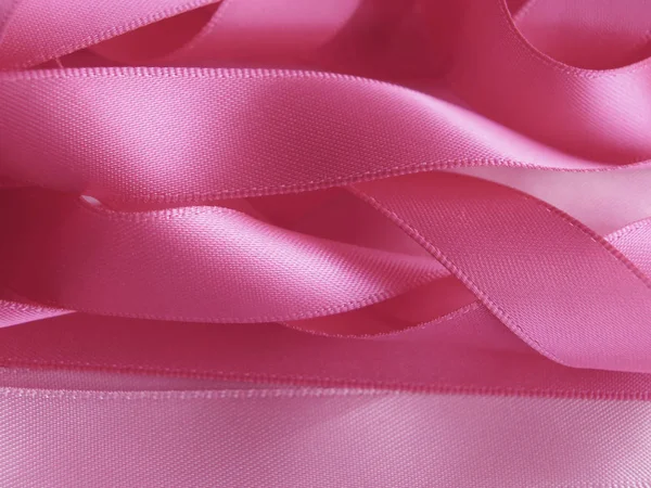 Latar belakang pita merah muda, elemen desain — Stok Foto