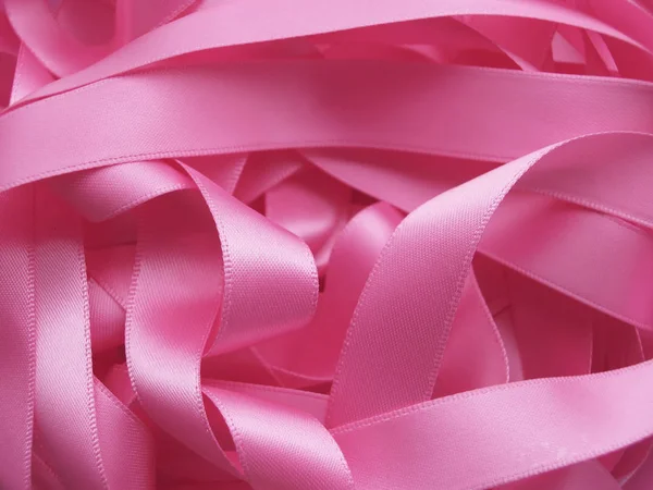 Розовый фон ленты, элемент дизайна — стоковое фото