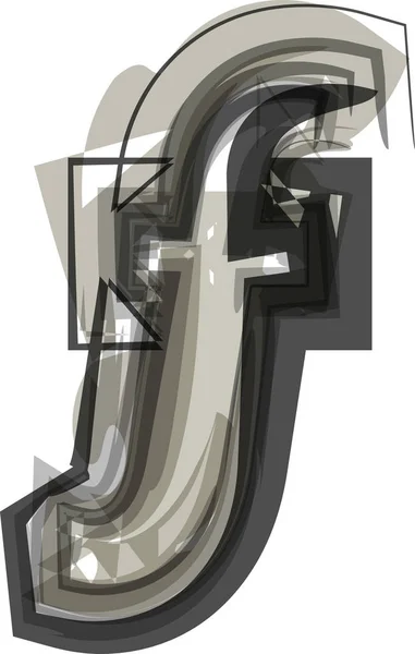 Illustration de symbole abstrait — Image vectorielle