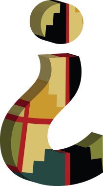 3D soru işareti simgesi