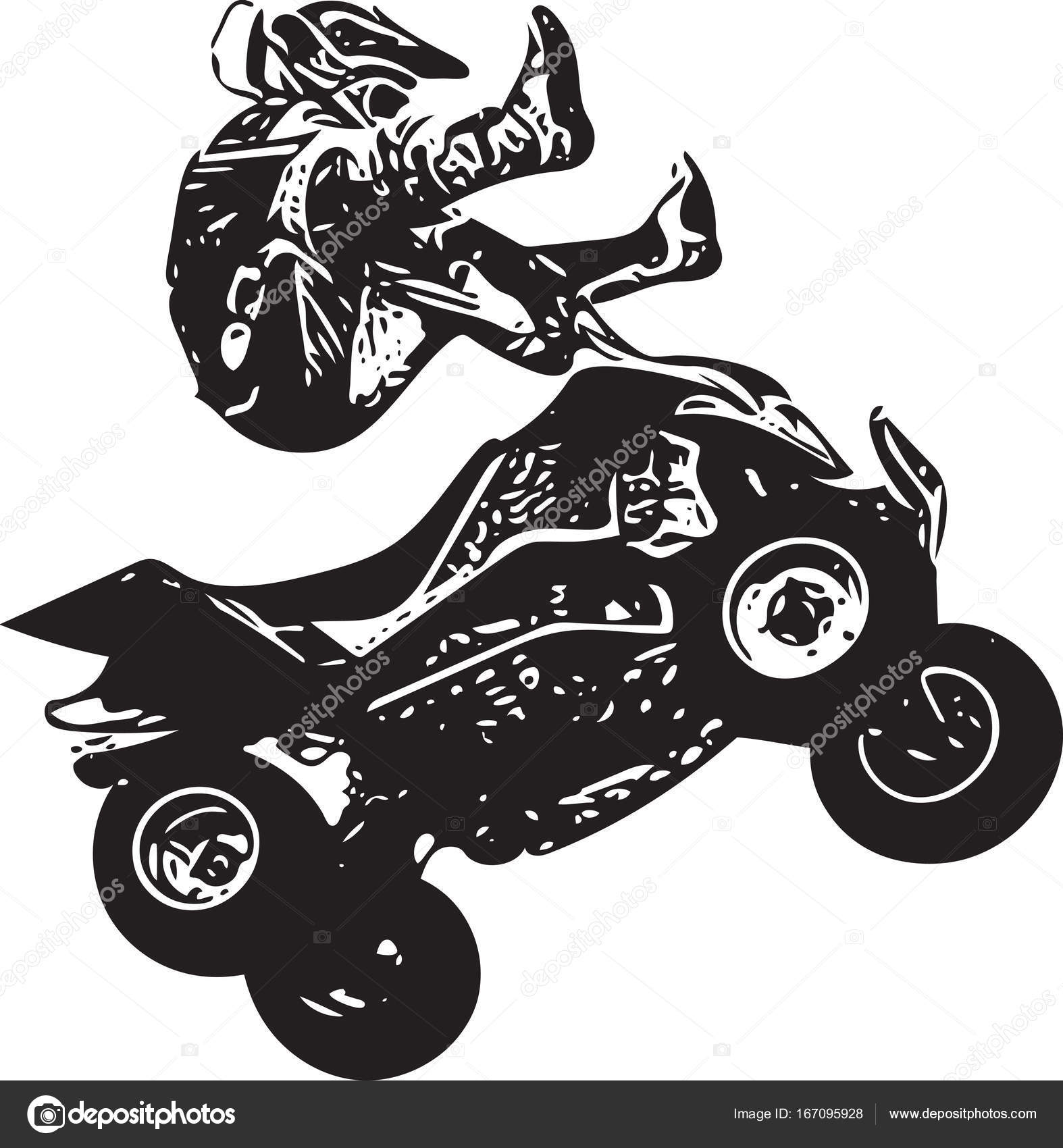 Quad bike illustration Stock Vector Image by ©aroas #167095928